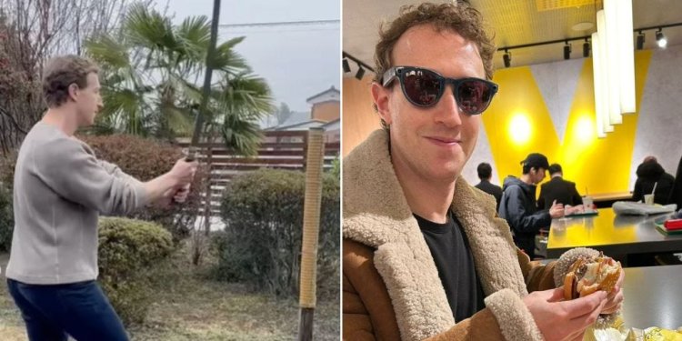 Mark Zuckerberg is the ultimate American tourist in Japan