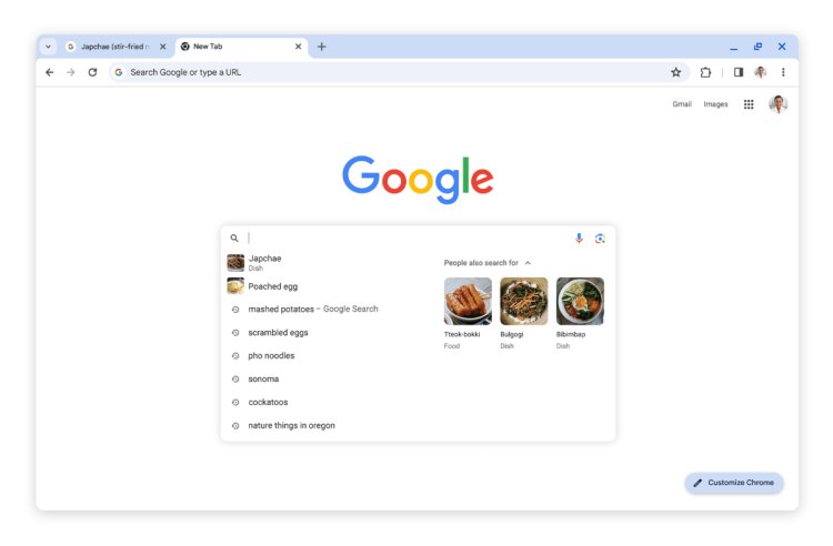 Google is making search suggestions in Chrome more helpful