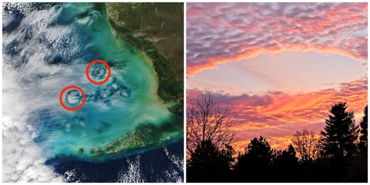 NASA space photo shows odd-looking sky holes near Florida