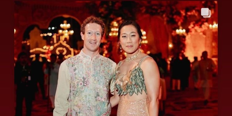 The Zuckerbergs were all about 'loud luxury' at the Ambani family's opulent pre-wedding festivities in India