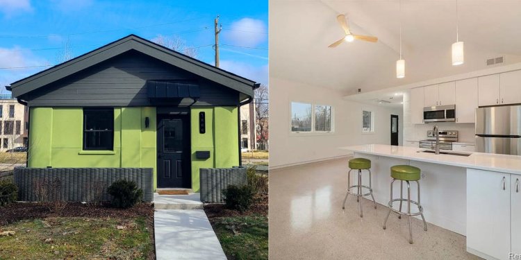 This 3D printed home in Detroit can be yours for $224,500 &mdash; see what it's like inside the 2-bedroom house