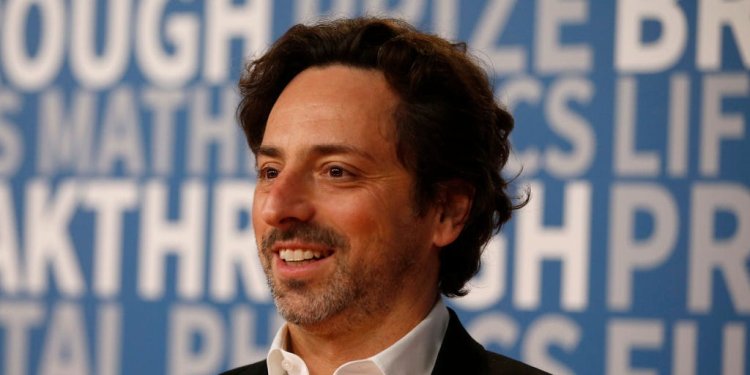 Sergey Brin once hosted a bizarre baby shower where big-name guests wore oversized diapers and onesies, book says