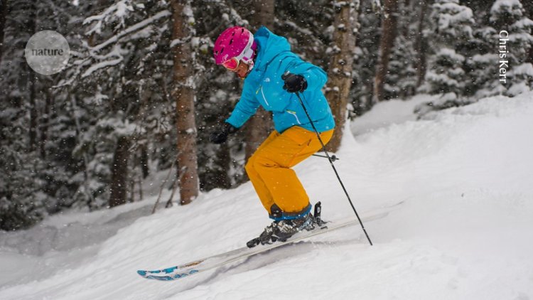 This geologist communicates science from the ski slopes