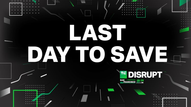 Today! Final hours to save on Disrupt 2024 passes