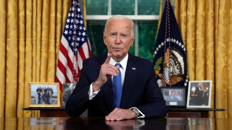 The Dramatic Contrast of Biden’s Last Act