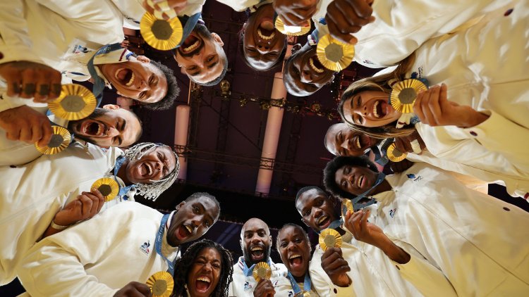 Olympics Photo of the Day: A Winner’s Circle