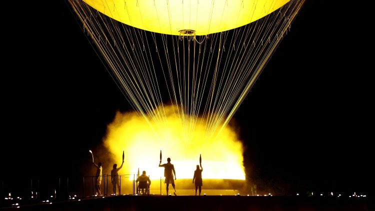 Paralympics Photo of the Day: A Flying Cauldron