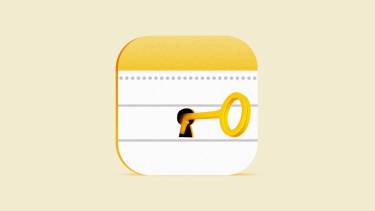 Keep Your Notes App Under Lock and Key