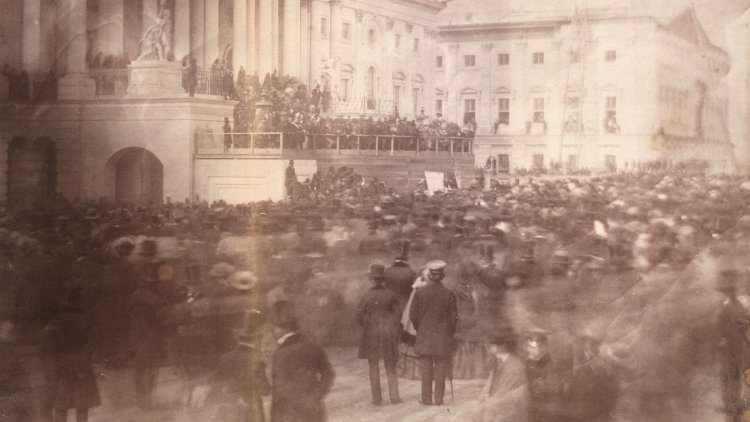 The First Known Photograph of a U.S. Presidential Inauguration